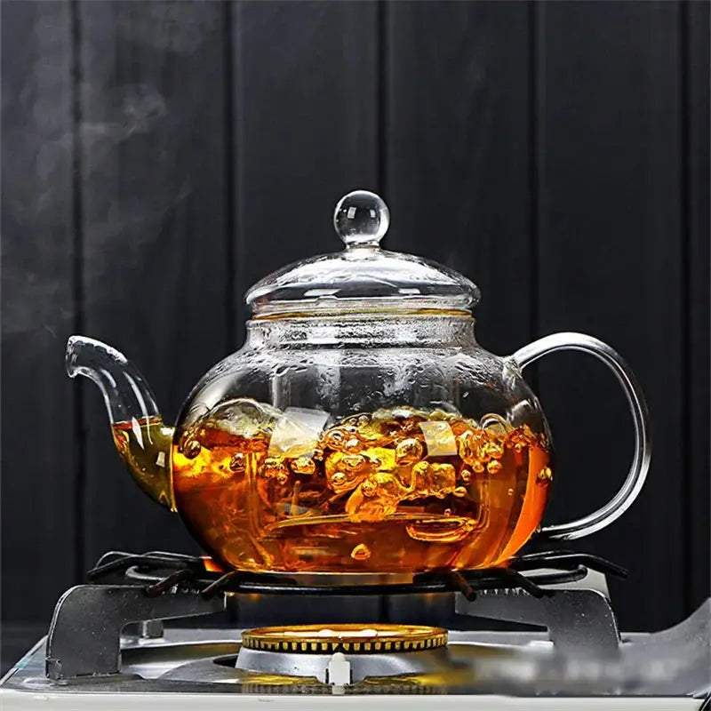 Borosilicate Glass Teapot – With Infuser